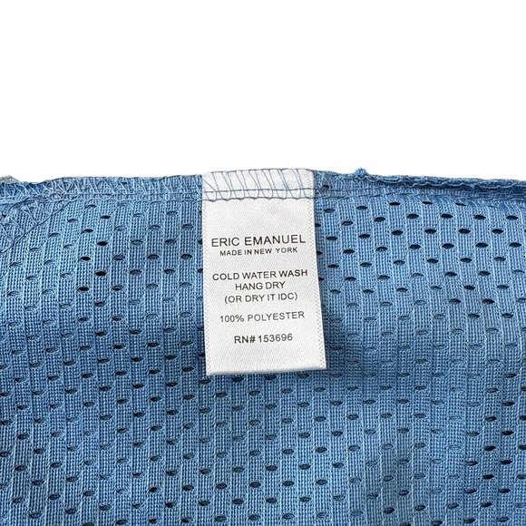 Eric Emanuel EE x Akimbo Tyrrell Winston Shorts Carolina Blue White - Picture 3 of 3